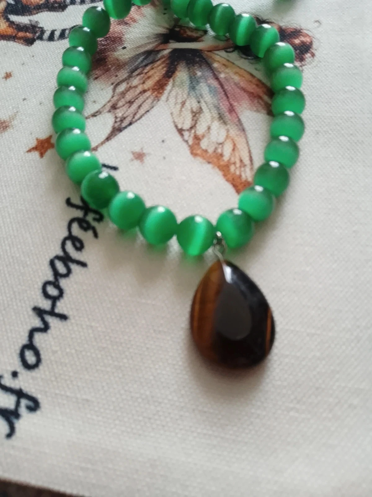 Collar de piedras naturales semipreciosas – photo 3
